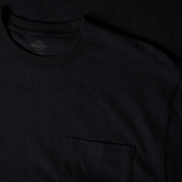 Work N' Sport Men's Jersey Pocket Tee - 74599-001WS-S | Blain's
