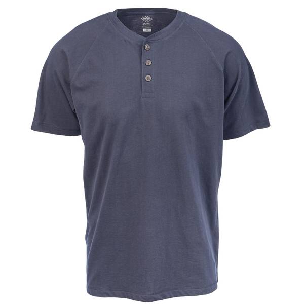 Work N' Sport Men's Short Sleeve Jersey Henley - 74569-014WS-M