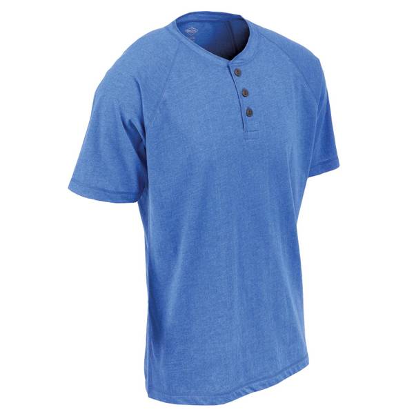 Work N' Sport Men's Short Sleeve Jersey Henley - 74569-014WS-M