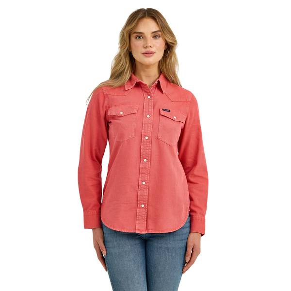 Photo of Women's Slim Western Snap Shirt