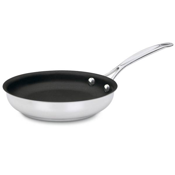 Photo of Chef's Classic 8" Stainless Steel Nonstick Skillet