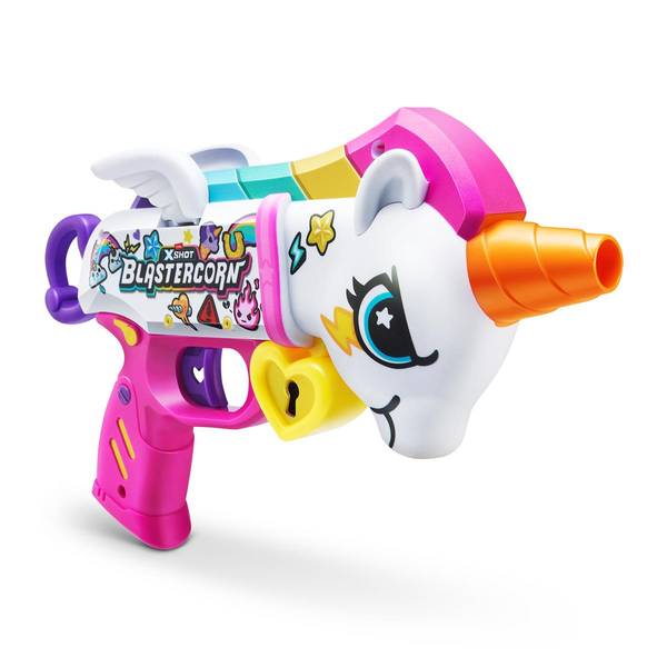 Photo of Blastercorn Foam Dart Shooter with Flapping Unicorn Wings