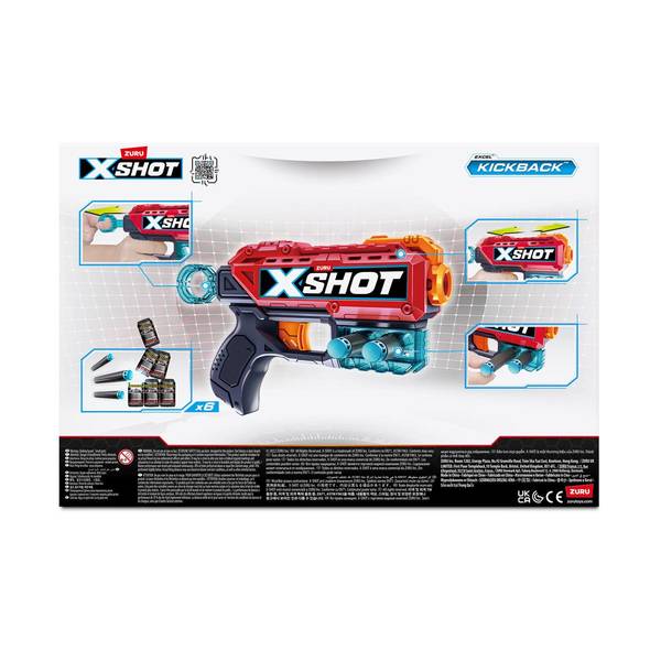 X-Shot XSHOT Excel Double Kickback Blaster Combo Pack - 36202-2022
