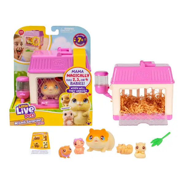 Hatena TUNEOUT リトルママ　little mama Little Live Pets Mama Surprise Mini S4 Playset - 26624A