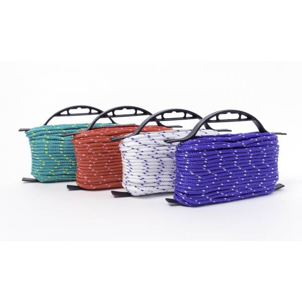 Photo of 3/16" x 75' Diamond Braid- Polypropylene Rope, Assorted Colors