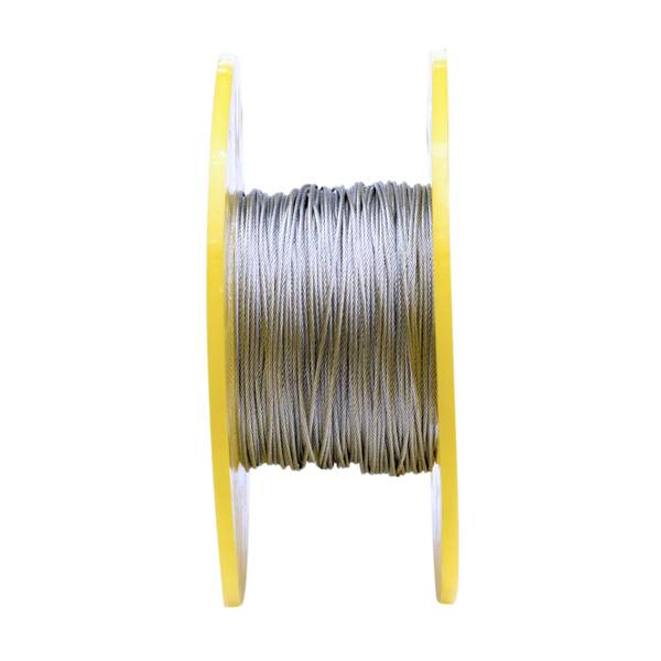 Photo of 1/16" x 500' 7 x 7 Galvanized Wire Rope