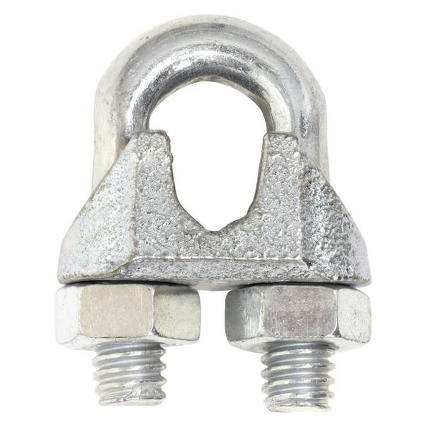 Photo of 3/4" Zinc Wire Rope Clip