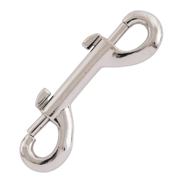 Photo of 4" Double Bolt Snap, Nickel-Plated