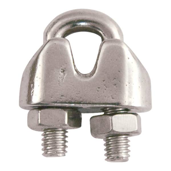 Photo of 3/16" Stainless Steel Wire Rope Clip