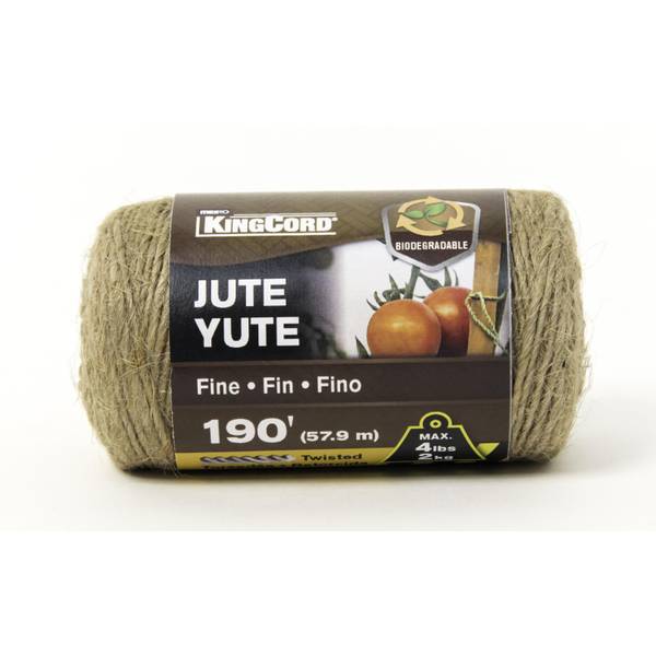 Photo of 190' Fine Jute Twine, Natural