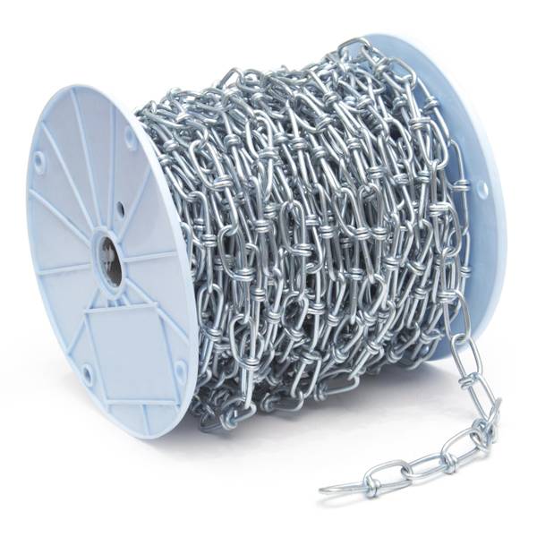 Photo of 2/0 x 100' Twist Link Tenso Zinc Machine Chain