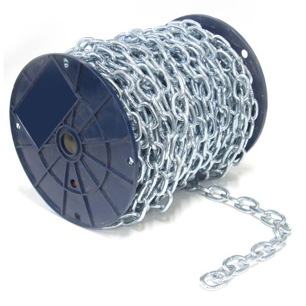 Photo of 3/16" x 98' Passing Link Chain, Zinc
