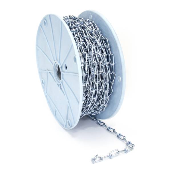 Photo of #1 X 98' Twist Link Tenso Machine Chain, Zinc