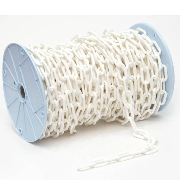 Photo of 2" x 65' Plastic Chain, White