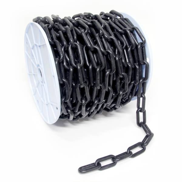 Photo of 2" x 65' Plastic Chain, Black
