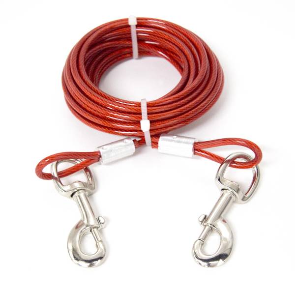 Photo of 20' Heavy Duty PVC-Coated Dog Tie-Out