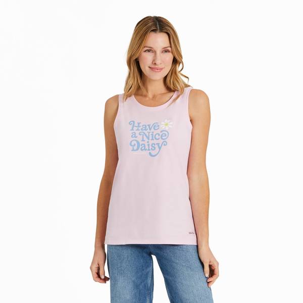 Photo of Women's Crafty Have a Nice Daisy Crusher Tank