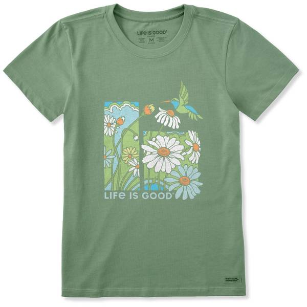 Life Is Good Women's Just Here for Hot Dogs Short Sleeve