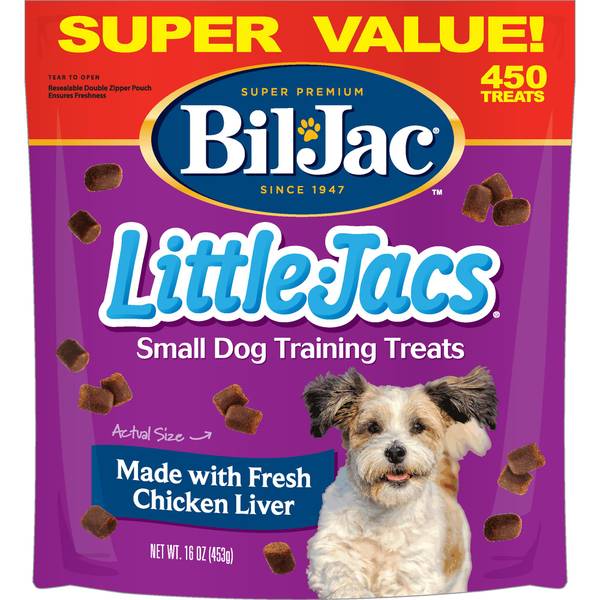 Photo of Little-Jacs Dog Treats 16 oz, Real Chicken Liver Taste