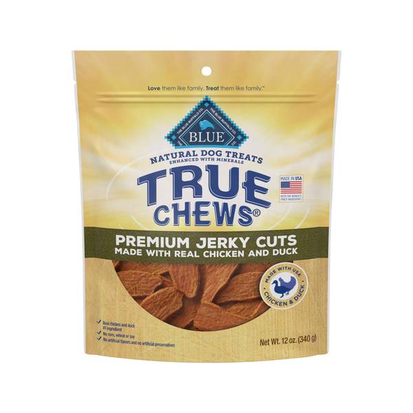 Photo of Premium Jerky Cuts Dog Treats, 12 oz Real Duck