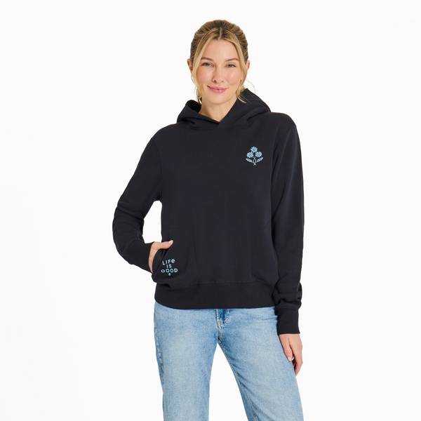Photo of Women's Daisy Trio Good Vibes Long Sleeve Fleece Hood
