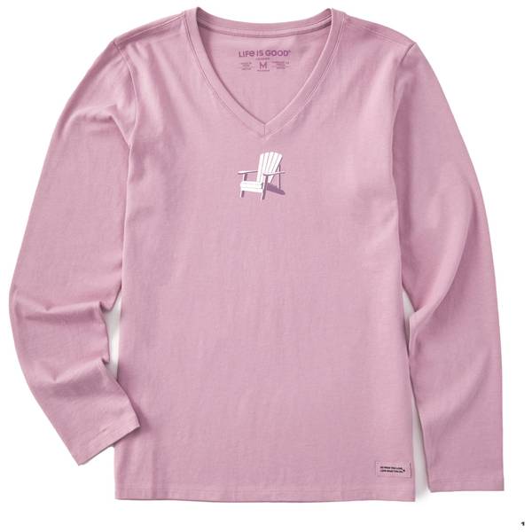 Photo of Women's Mini Adirondack Long Sleeve Crusher Vee