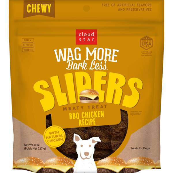 Cloud Star Wag More Bark Less Sliders BBQ Chicken Recipe