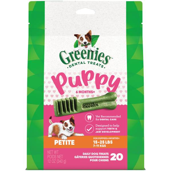 Photo of Puppy Petite Dental Chews, 12 oz, 50% Softer Texture