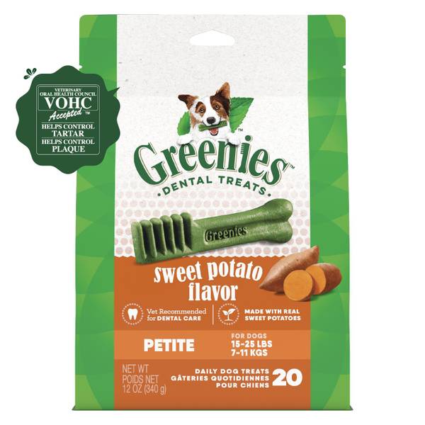 Photo of Petite Natural Dog Dental Treats, 12 oz, Dental Care