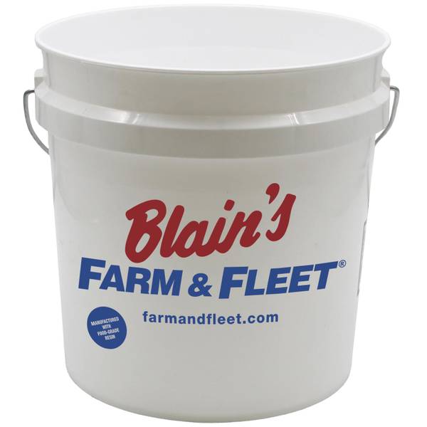Photo of 2-Gallon Logo White Pail
