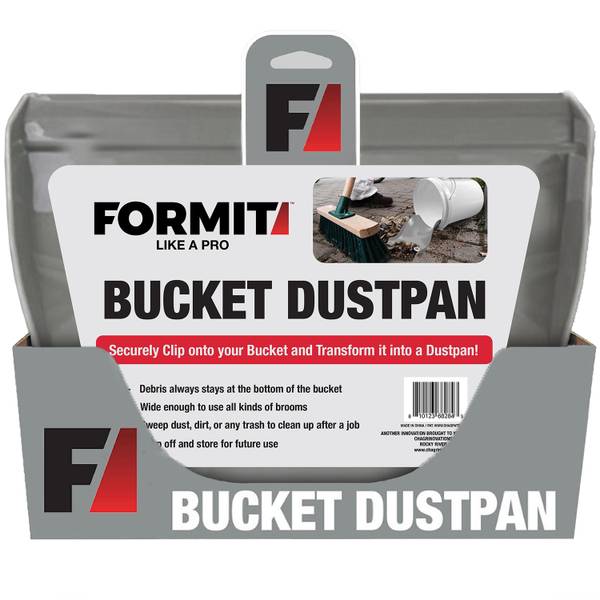 Photo of 5-Gallon Gray Plastic Bucket Scoop