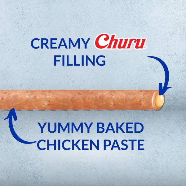 churu様 Churu 8-Pack Rolls for Dogs, Chicken & Cheese, High-Quality