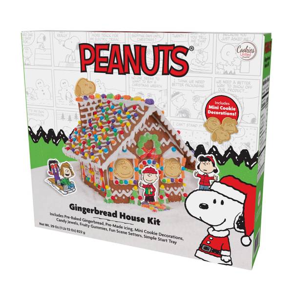Photo of Peanuts Gingerbread House Kit