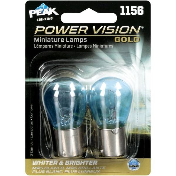 Photo of 2-Pack 1156 Power Vision Gold Miniature Bulbs