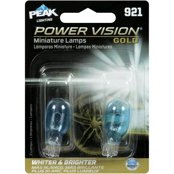 Photo of 2-Pack 921 Power Vision Gold Miniature Bulbs