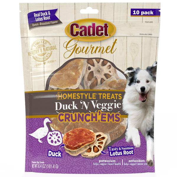 Photo of 10-Pack Gourmet Duck 'N Veggie Crunch'ems Made with Real Duck