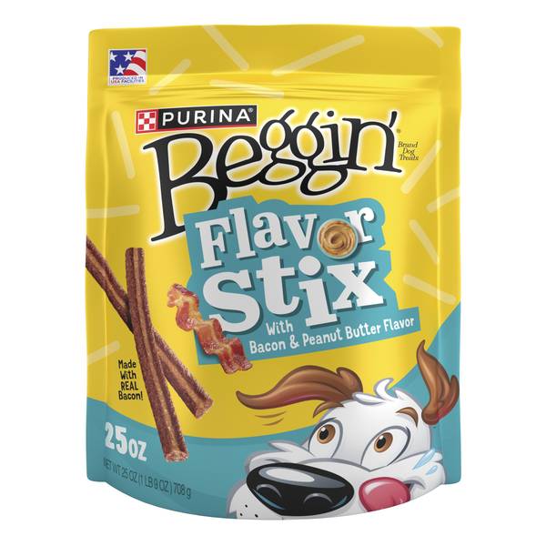 Photo of Flavor Stix with Bacon & Peanut Butter, 25 oz, Real Meat Ingredient