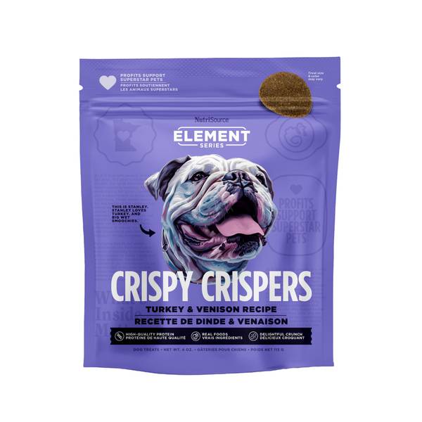 Photo of Element Series Turkey & Venison Crispy Crispers, 4 oz, High-Quality Protein