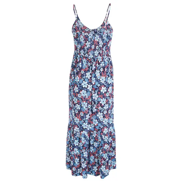 CG | CG MS Spagh Strap Maxi Dress Blu Scroll - 000563M24S01 CG | CG MS Spagh Strap Maxi Dress Blu Scroll - 000563M24S01