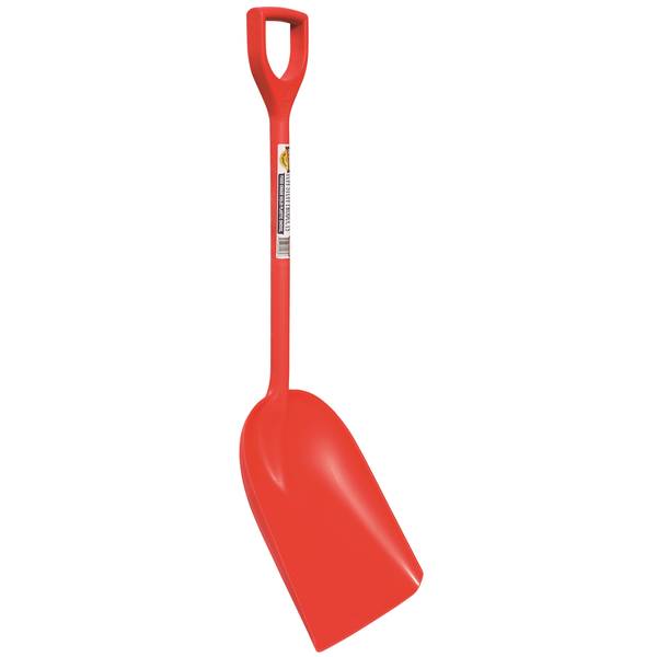 Photo of 42" Food Grade Plastic Shovel, Red