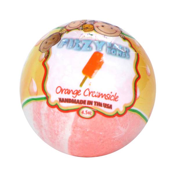 Photo of 4.5 oz Orange Creamsicle Kids Bath Bomb