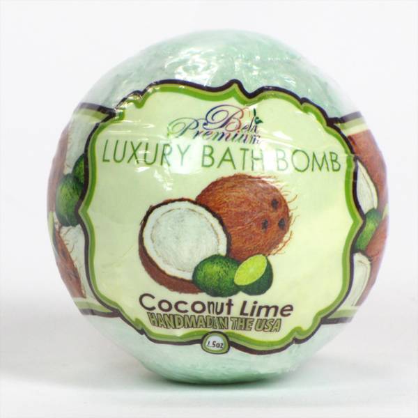 Photo of 4.5 oz Coconut Lime Luxury Bath Bomb