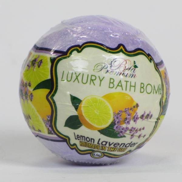 Photo of 4.5 oz Lemon Lavender Luxury Bath Bomb