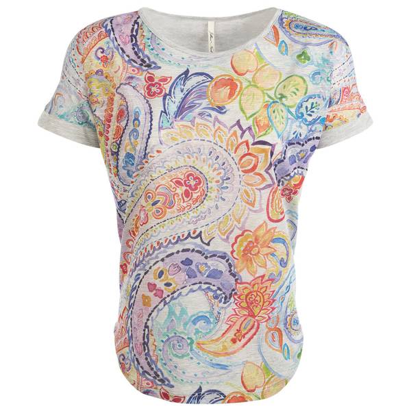 Jillian V Neck Tee Elm
