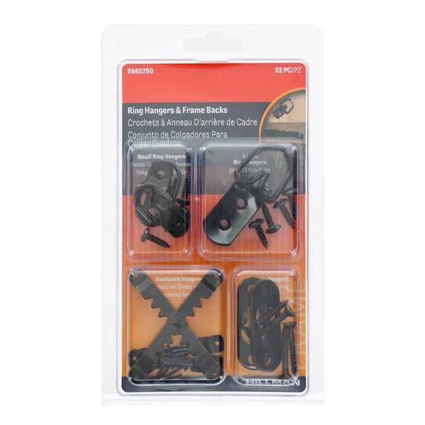 Photo of 32-Piece Black Frame Hardware Kit