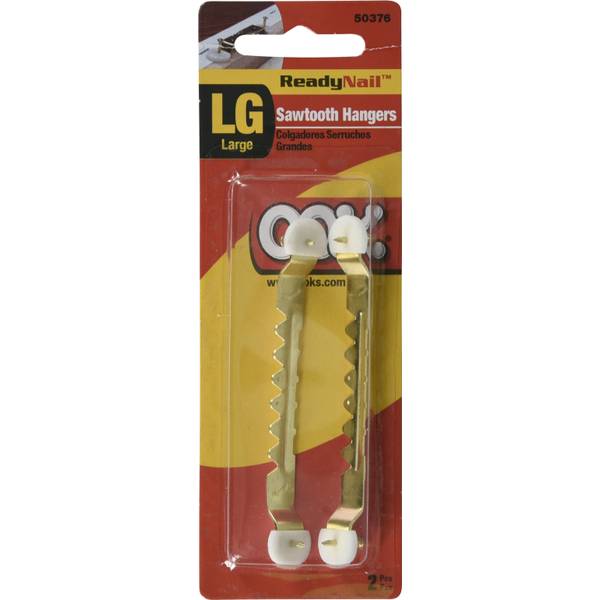 Photo of ReadyNail Large Sawtooth Hangers 2 Pack