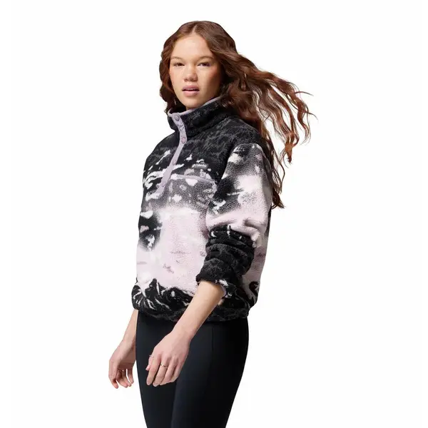 Columbia Women's Helvetia II Printed Cropped Half Snap