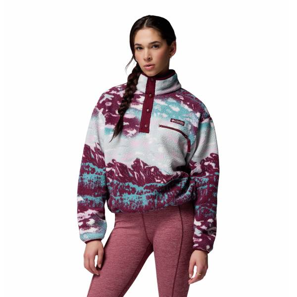 Photo of Women's Helvetia II Printed Cropped Half Snap