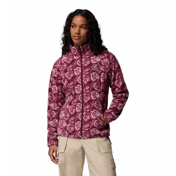 Columbia Women's Benton Springs Printed Full Zip Jacket