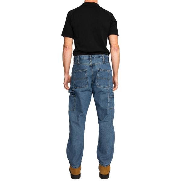 γ160　ディアブロ　ガンマ　カーペンター　BF　carpenter Full Blue Denim Men's Light Wash Carpenter Jeans - 90209LW